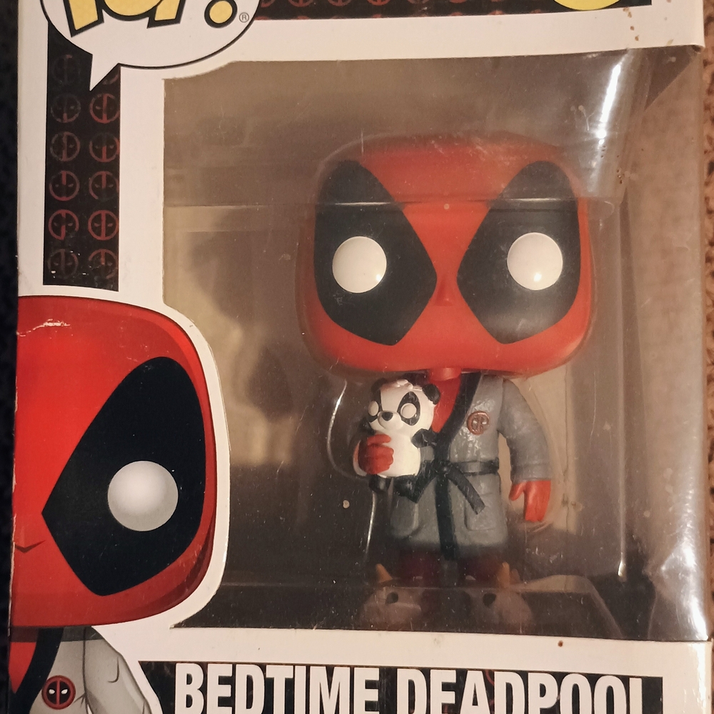 Funko Bedtime Deadpool Figure in Red and Black